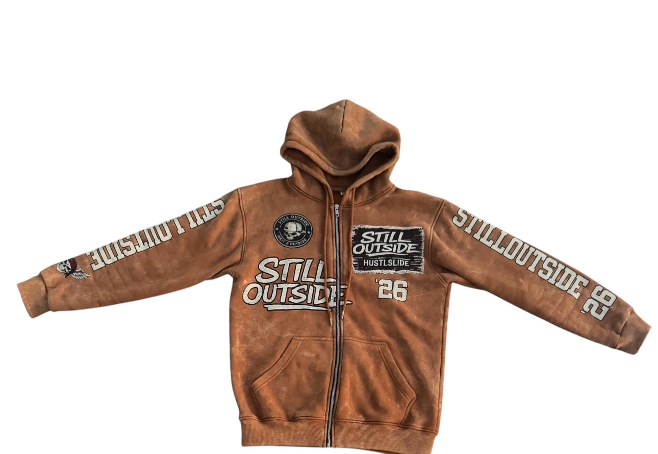 Hustle Division Hoodie 🤎🔥