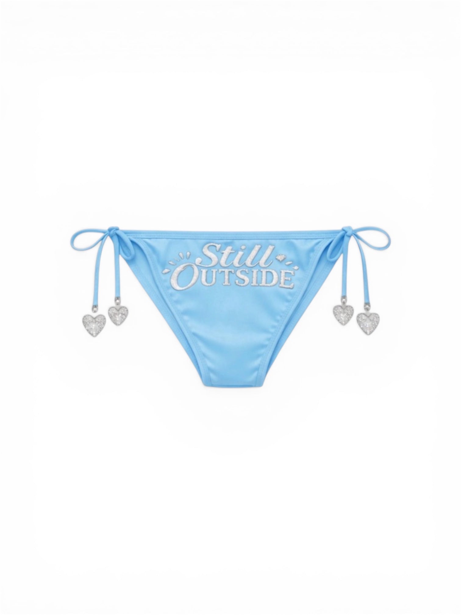 Pretty Pressure Blue Swim Bottom