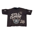 Outside Black/Cream Vintage Tee 🧈